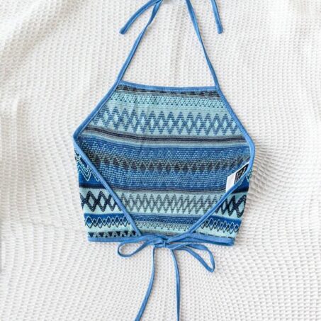 Print Bare Shoulder Cami – เสื้อกล้ามพิมพ์ลายเปลือยไหล่