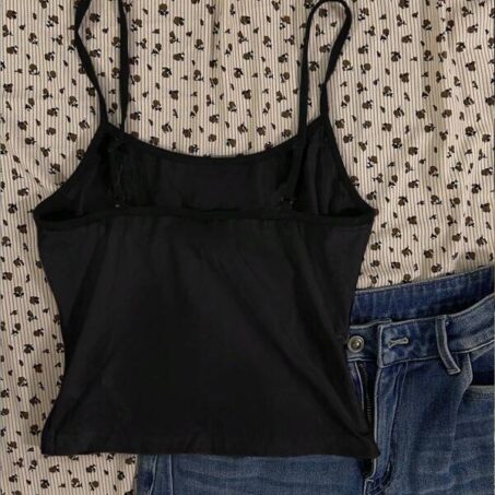 Soleia Bow V-Neck Open Back Summer Boxing Top – เสื้อบ๊อกซิ่งคอวีผูกโบว์หลังโล่ง Soleia