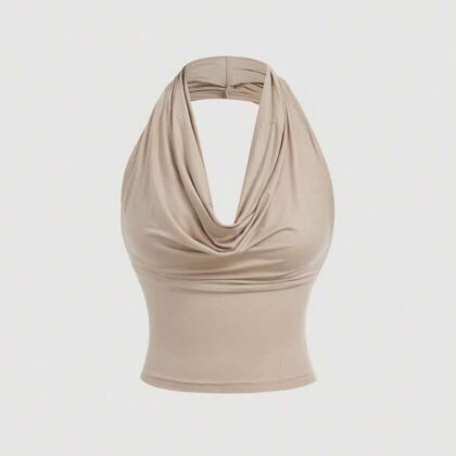 MOD 3-Way Solid Crop Festival Top – เสื้อครอปสีพื้นใส่ได้ 3 แบบ