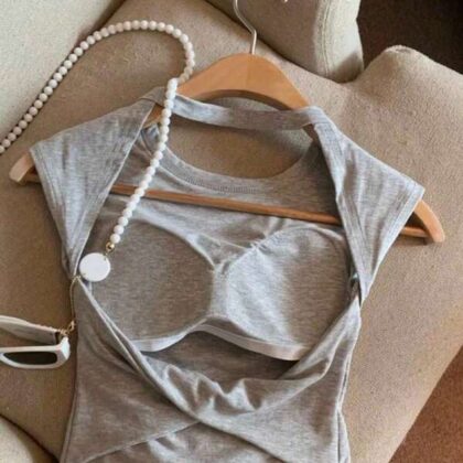 Solid Lined Simple Everyday Casual Cami – เสื้อกล้ามสีพื้นซับในลำลองใส่ทุกวัน