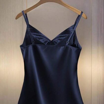 Franclia Ruffle Metal Belt Sexy Fitted Summer Cami – เสื้อสายเดี่ยวระบายเข็มขัดโลหะเซ็กซี่ Franclia