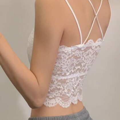 Lace Fashion Women Camisole – เสื้อคามิโซลลูกไม้แฟชั่นสำหรับผู้หญิง